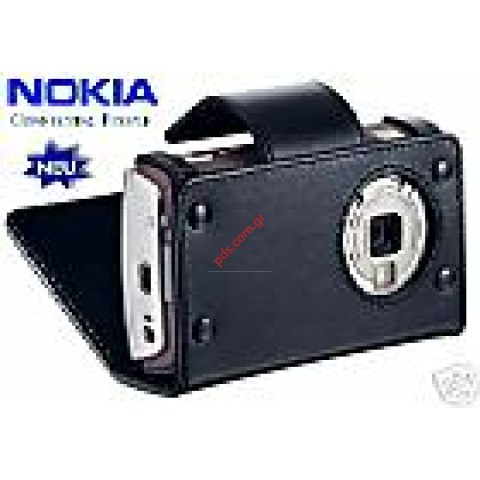 Γνήσια οριζόντια δερμάτινη θήκη CP-191 για Nokia N95 Black (ΕΞΑΝΤΛΗΘΗΚΑΝ)