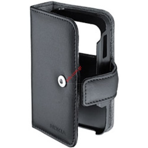 Γνήσια οριζόντια δερμάτινη θήκη CP-293 για Nokia N96 Black (ΕΞΑΝΤΛΗΘΗΚΑΝ)