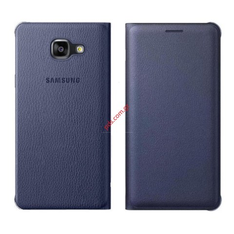 Γνήσια θήκη book flip Samsung A510 A5 2016 Blue Dark Book wallet (EF-WA510PBEGWW) σε σκούρο μπλέ χρώμα  (ΕΞΑΝΤΛΗΘΗΚΑΝ)