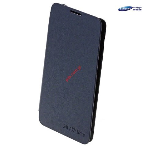 Original case EFC-1E1F Samsung N7000 Galaxy Note flip open Black Blister