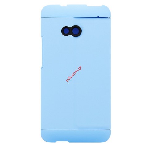 Γνήσια θήκη Flip Case HTC HC V841 για ONE/M7 Light Blue (EU Blister) σε γαλάζιο χρώμα