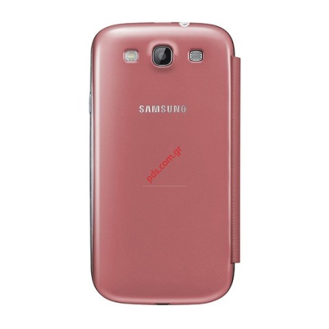 Γνήσια θήκη flip Samsung Galaxy S 3 i9300 Pink (EFC-1G6FPECSTD) ροζ.