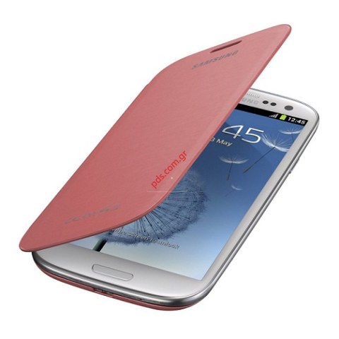Γνήσια θήκη flip Samsung Galaxy S 3 i9300 Pink (EFC-1G6FPECSTD) ροζ. Γνήσια θήκη flip Samsung Galaxy S 3 i9300 Pink (EFC-1G6FPECSTD) ροζ.