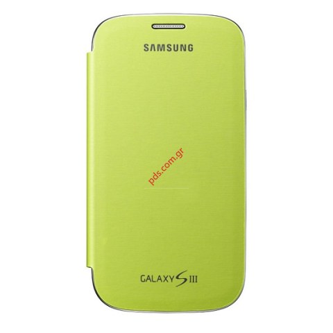 Γνήσια θήκη flip Samsung Galaxy S3 i9300 (EFC-1G6FMECSTD) Πράσινο
