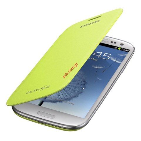Γνήσια θήκη flip Samsung Galaxy S3 i9300 (EFC-1G6FMECSTD) Πράσινο Γνήσια θήκη flip Samsung Galaxy S3 i9300 (EFC-1G6FMECSTD) Πράσινο