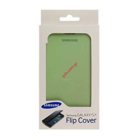 Γνήσια θήκη Flip Samsung Galaxy S4 i9500 Green EF-σε πράσινο χρώμα (EU Blister)