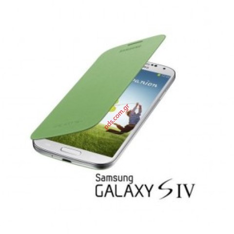 Γνήσια θήκη Flip Samsung Galaxy S4 i9500 Green EF-σε πράσινο χρώμα (EU Blister)