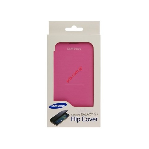 Γνήσια θήκη flip Samsung i9500 Pink EF-FI950BPEGWW σε ροζ χρώμα EU Blister