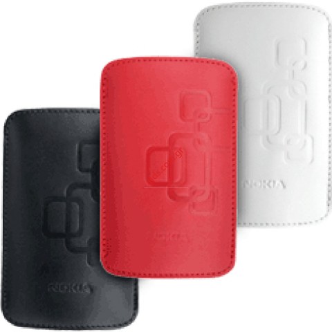 Γνήσια θήκη για κινητά Nokia Case CP-342 σε μαύρο χρώμα με συσκευασία (Euro blister)