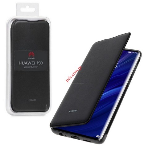 Γνήσια θήκη Huawei P30 (ELE-L29) Book wallet Black EU BLISTER Γνήσια θήκη Huawei P30 (ELE-L29) Book wallet Black EU BLISTER