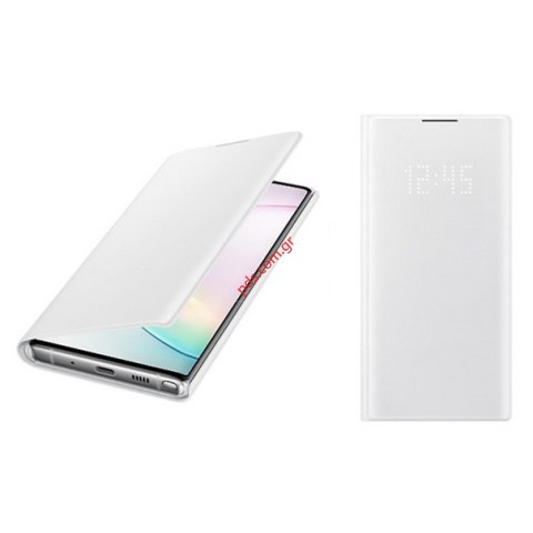 Γνήσια θήκη LED View Samsung Galaxy Note 8 N950 White με Ενεργό Πορτάκι σε λευκό χρώμα EF-NN970PWEG EU Blister Γνήσια θήκη LED View Samsung Galaxy Note 8 N950 White με Ενεργό Πορτάκι σε λευκό χρώμα EF-NN970PWEG EU Blister