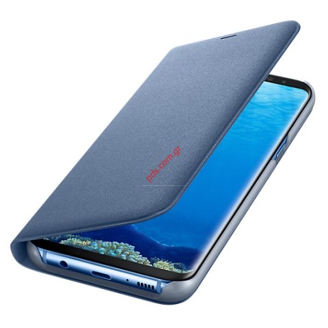 Γνήσια θήκη LED View Samsung Galaxy S8+ PLUS SM-G955PLE Blue Cover σε μπλέ χρώμα (ΕΞΑΝΤΛΗΘΗΚΑΝ) Γνήσια θήκη LED View Samsung Galaxy S8+ PLUS SM-G955PLE Blue Cover σε μπλέ χρώμα (ΕΞΑΝΤΛΗΘΗΚΑΝ)