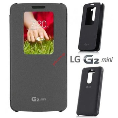 Case Flip Black for LG G2mini CCF-370 LG S-View (EU Blister) Case Flip Black for LG G2mini CCF-370 LG S-View (EU Blister)