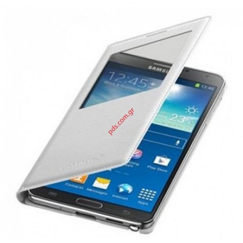 Γνήσια θήκη με πορτακι S-View Samsung N9005 Note 3 Jet Black σε μαύρο χρώμα (EU Blister) Γνήσια θήκη με πορτακι S-View Samsung N9005 Note 3 Jet Black σε μαύρο χρώμα (EU Blister)