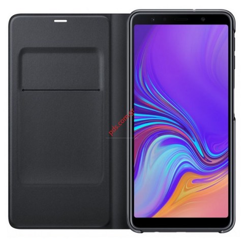 Γνήσια θήκη Samsung A750 Galaxy A7 2018 Black (EF-WA750PBEGWW) σε μαύρο χρώμα EU Blister (ΕΞΑΝΤΛΗΘΗΚΑΝ)