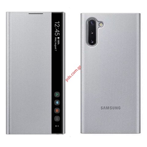 Original case book Samsung EF-ZN970CSEG N970F Galaxy Note 10 Flip Clear View Silver Blister