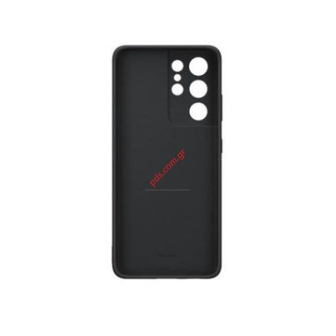 Γνήσια θήκη Samsung G998 Galaxy S21 Ultra (EF-PG998TBE) Silicone Cover Black Blister