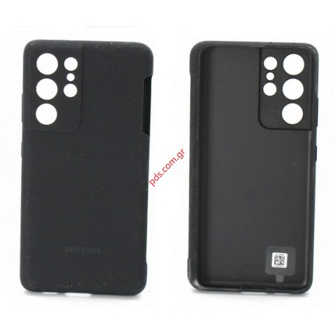 Γνήσια θήκη Samsung G998 Galaxy S21 Ultra (EF-PG99PTBEGWW) Silicone Cover Black with S-PEN Blister