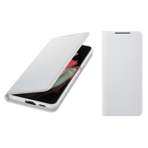 Γνήσια θήκη Samsung Galaxy S21 Ultra Light Gray EF-NG998PJE LED View Cover σε ανοιχτό γκρί χρώμα Blister (EOL) Γνήσια θήκη Samsung Galaxy S21 Ultra Light Gray EF-NG998PJE LED View Cover σε ανοιχτό γκρί χρώμα Blister (EOL)