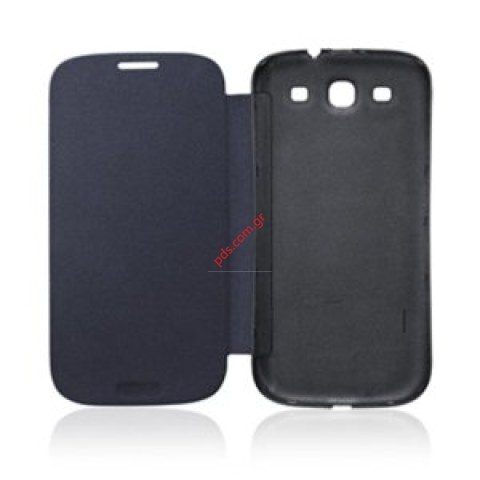 Γνήσια θήκη Samsung Galaxy S3 i9300 (EFC-1G6FBECSTD) Μπλέ Chrome Blue Bulk ΕΞΑΝΤΛΗΘΗΚΑΝ