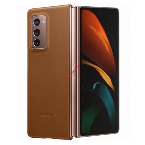 Γνήσια θήκη Samsung Galaxy Z Fold2 5G Brown (EF-VF916LAEGEU) σε καφέ χρώμα Blister Γνήσια θήκη Samsung Galaxy Z Fold2 5G Brown (EF-VF916LAEGEU) σε καφέ χρώμα Blister