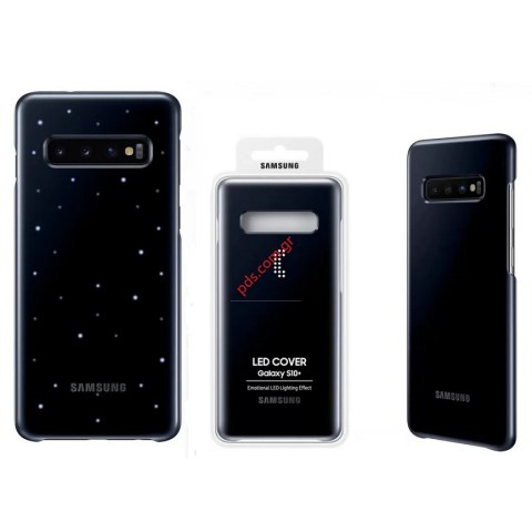 Γνήσια Θήκη Samsung LED Cover Galaxy S10+ G975 (EF-KG975CBE) Black σε Μαύρο χρώμα Blister Γνήσια Θήκη Samsung LED Cover Galaxy S10+ G975 (EF-KG975CBE) Black σε Μαύρο χρώμα Blister