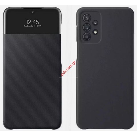 Γνήσια θήκη Samsung S View Wallet Cover Black Galaxy A32 4G A325 EF-EA325PBE Blister