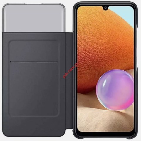 Γνήσια θήκη Samsung S View Wallet Cover Black Galaxy A32 4G A325 EF-EA325PBE Blister