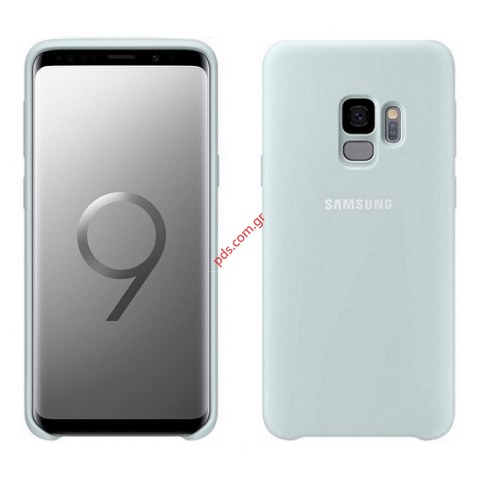 Samsung Silicone Cover Samsung Galaxy S9 Blue (EF-PG960TLEGWW) Soft touch Blister
