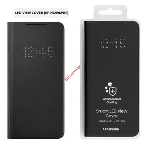 Γνήσια θήκη βιβλίο book LED VIEW Samsung G996 Galaxy S21 PLUS 5G Black (EF-NG996PBE) Blister ΕΞΑΝΤΛΗΘΗΚΑΝ Γνήσια θήκη βιβλίο book LED VIEW Samsung G996 Galaxy S21 PLUS 5G Black (EF-NG996PBE) Blister ΕΞΑΝΤΛΗΘΗΚΑΝ