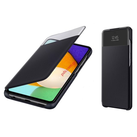 Γνήσια Θήκη βιβλίο Samsung A525 Galaxy A52 Black Smart S-View Wallet cover (EF-EA525PBEGEW) σε μαύρο χρώμα ORIGINAL Blister ΕΞΑΝΤΛΗΘΗΚΑΝ Γνήσια Θήκη βιβλίο Samsung A525 Galaxy A52 Black Smart S-View Wallet cover (EF-EA525PBEGEW) σε μαύρο χρώμα ORIGINAL Blister ΕΞΑΝΤΛΗΘΗΚΑΝ