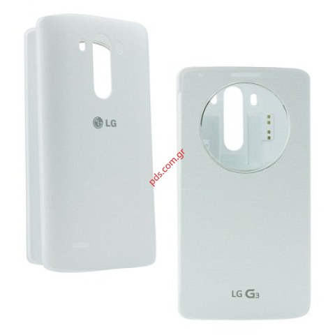 Original case S-View CF-345 LG D855 G3 White (EU Blister) Original case S-View CF-345 LG D855 G3 White (EU Blister)