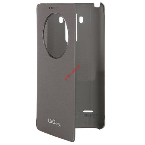 Original flip cover case LG G4 Stylus CFV-120 Grey BLISTER