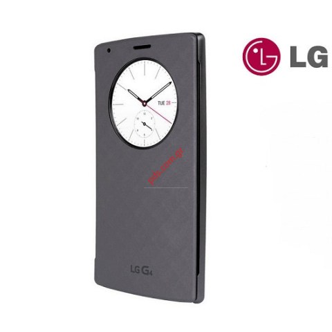 Original flip cover case LG G4 Stylus CFV-120 Grey BLISTER