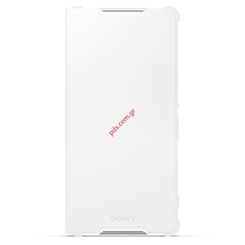 Γνήσια θήκη βιβλίου Sony SCR40 for Xperia C5 Ultra E5553 White σε λευκό χρώμα. 