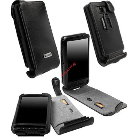 Δερμάτινη θήκη HTC HD2 Dynamic με κλιπ ζώνης