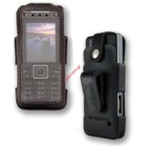 Δερμάτινη θήκη Jim Thomson SonyEricsson W902 Classic με κλιπ ζώνης