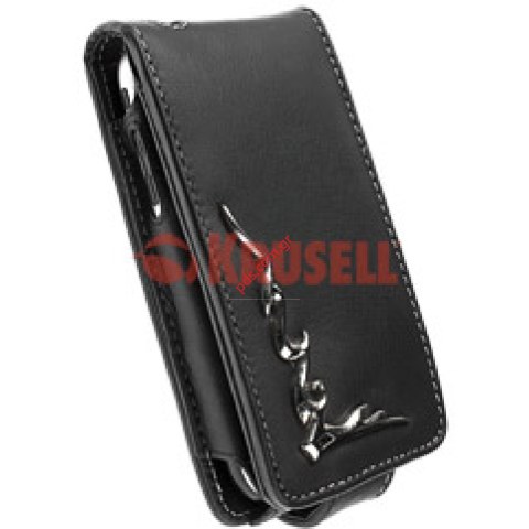 Δερμάτινη θήκη Krusell Apple code 75332 για τα iPhone/iPhone 3G black grey 