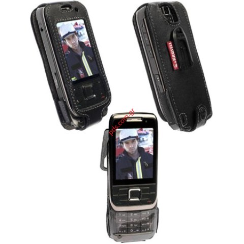 Δερμάτινη θήκη Krusell E66 Dynamic με belt clip