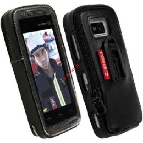Δερμάτινη θήκη Krusell Nokia 5530 XM Classic με belt clip Ζώνης