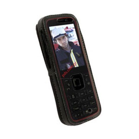 Δερμάτινη θήκη Krusell Nokia 5630 XM Classic με belt clip Ζώνης.