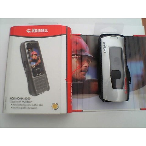 Δερμάτινη θήκη Krusell Nokia 6300 Zip