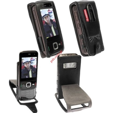 Δερμάτινη θήκη Krusell Nokia N85 Dynamic type με κλιπ ζώνης
