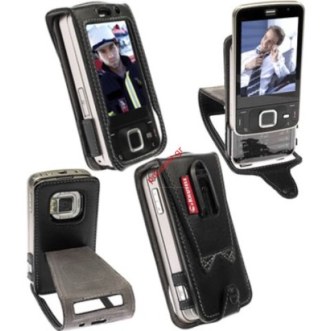 Δερμάτινη θήκη Krusell Nokia N96 Dynamic type με κλιπ ζώνης
