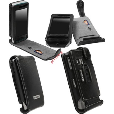 Δερμάτινη θήκη Krusell Nokia X6 Orbit Luxus flex (code 75468) swivel clip set (54116)