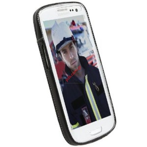 Δερμάτινη θήκη Krusell Samsung GT i9300 Galaxy S3 με κλίπ ζώνης 