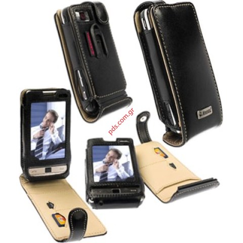Δερμάτινη θήκη Krusell Samsung i900 Omnia Orbit Luxus flex (code 75393) με swivel clip set
