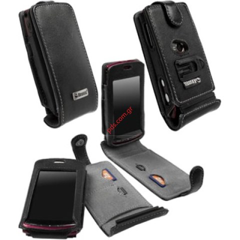 Δερμάτινη θήκη Krusell SonyEricsson U5 Vivaz  Orbit Dynamic flex (code 75471) swivel clip set (54116)
