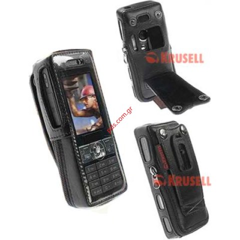 Δερμάτινη θήκη Krussel K810i με κλιπ ζώνης