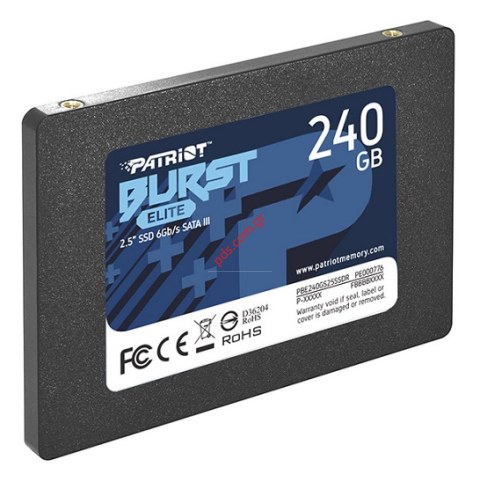 Σκληρός δίσκος SSD PATRIOT PBE240GS25SSDR BURST ELITE 240GB 2.5 SATA 3 Blister